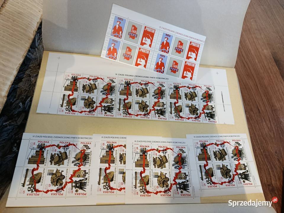 Znaczek PRL kilka tysięcy sztuk stan idealny sprzedam