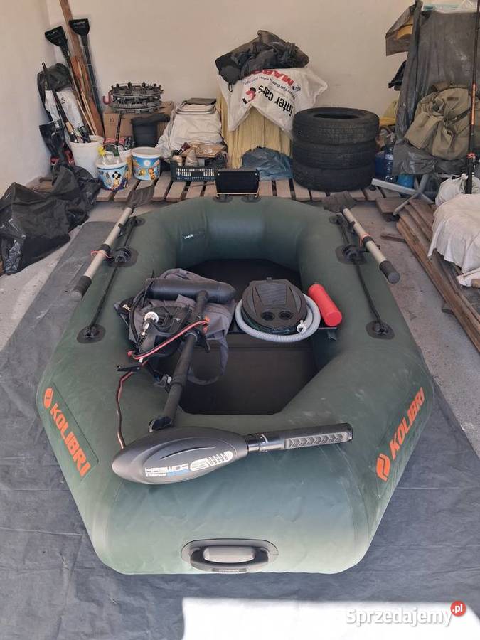 Sprzedam ponton Kolibri K 220 w zestawie z zachodniopomorskie Borne Sulinowo