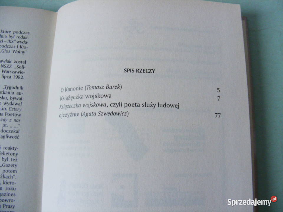 Izby tradycji i perspektyw Książeczka wojskowa