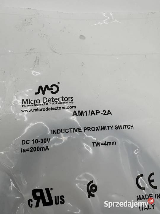 Micro Detectors AM1AP2A Inductive Switch Warszawa