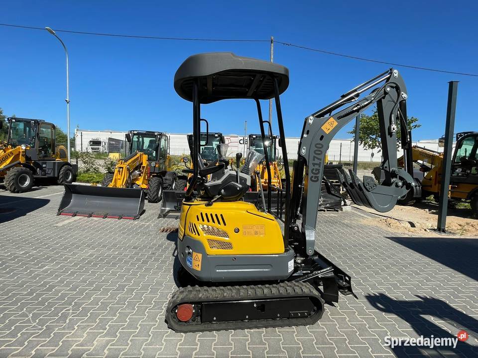 Nowa Koparka model GG1700 marki Gunter Grossmann sprzedam