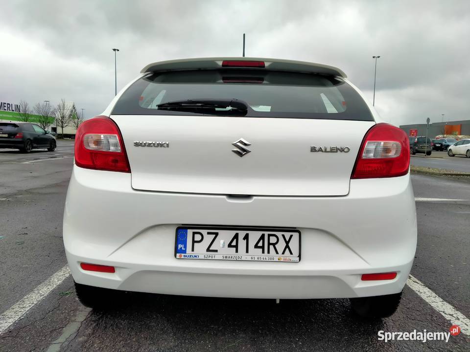 Suzuki Baleno salon Polska 12 benzyna 2018 klimatyzacja Komorniki