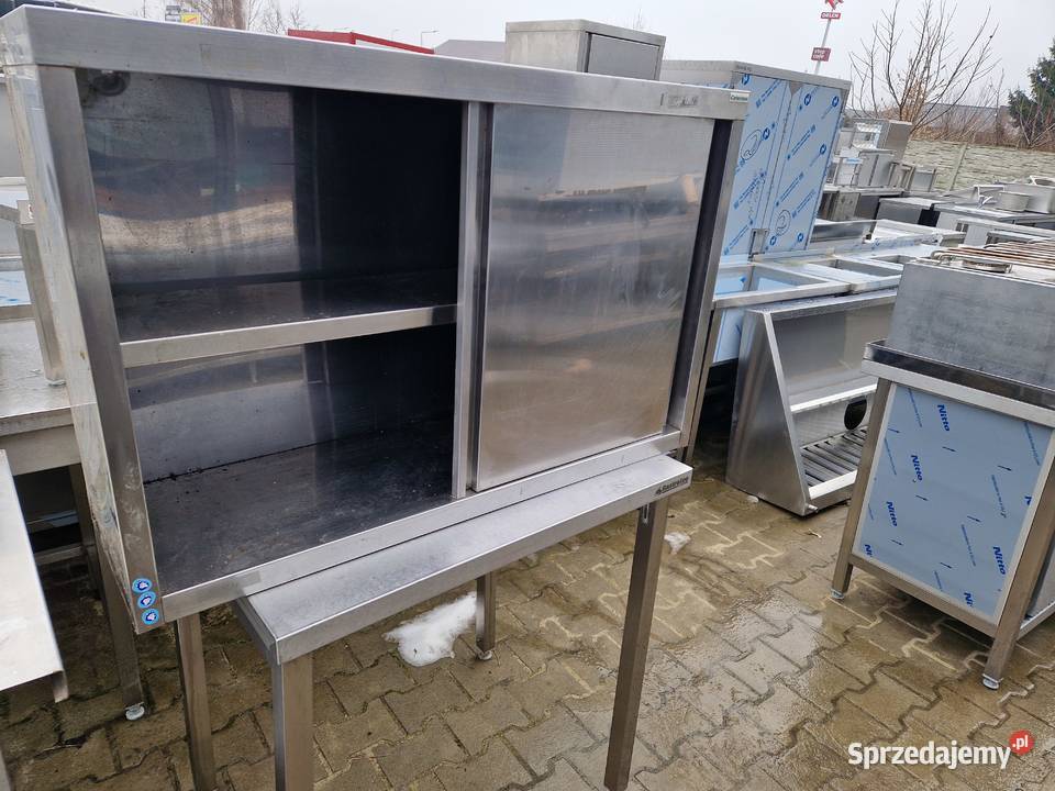 Szafka Wisząca Stal Nierdzewna Drzwi Suwane sprzedam