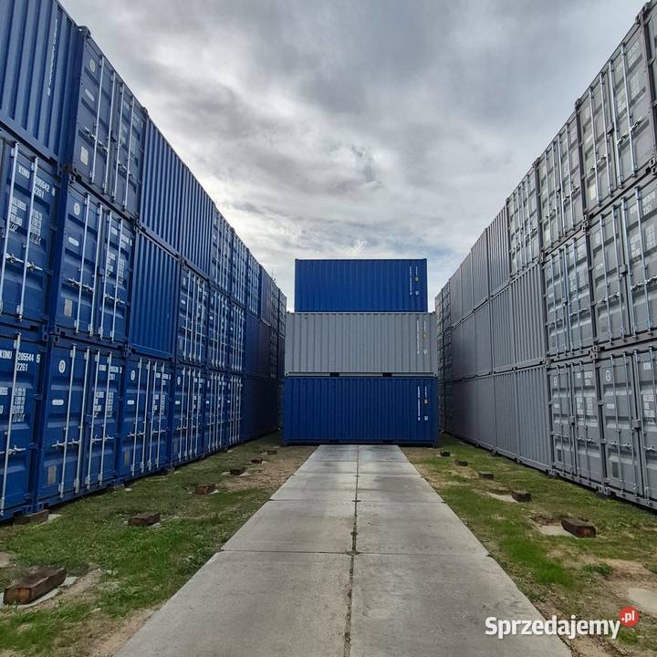 kontenery morskie nowa dostawa kontenerów Poznań