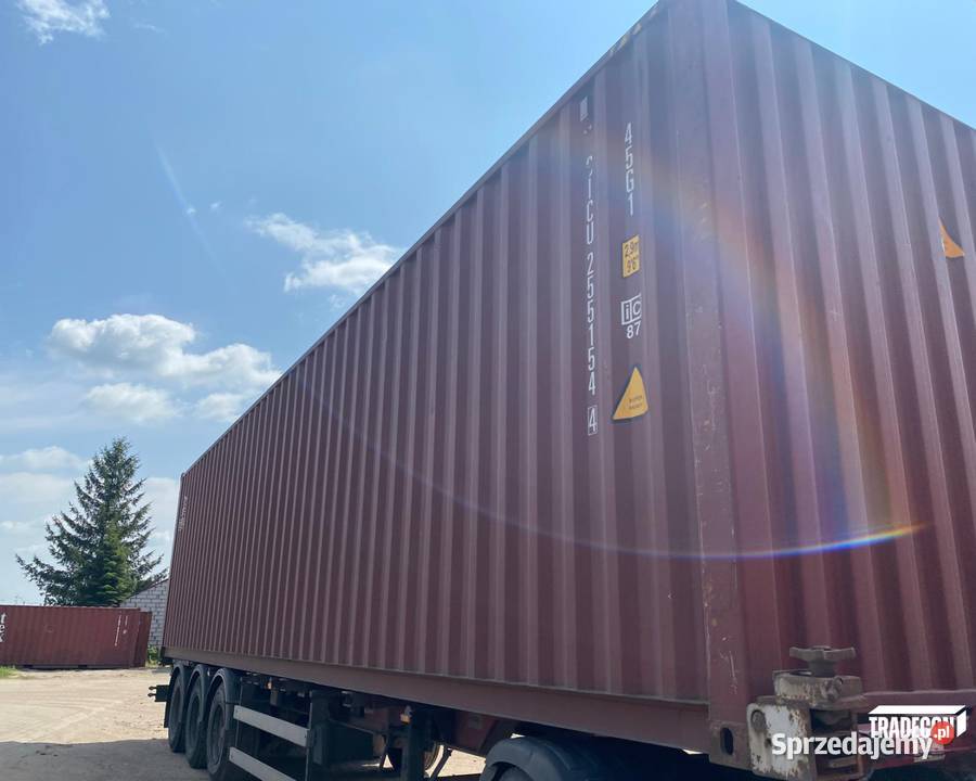 Kontener morski 40HC IICL RAL3009 Chotyłów