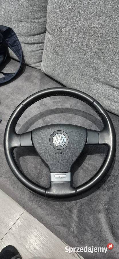 Kierownica 3ramienna skórzana Vw Golf 5 Passat