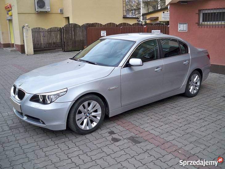 BMW E60 SEDAN TITANSILBERMETALIC Bydgoszcz