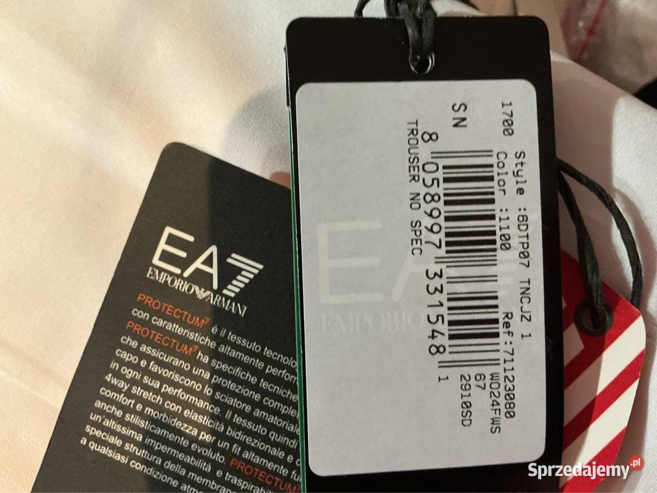 Spodnie Narciarskie Damskie Emporio Armani S Nowa Sól