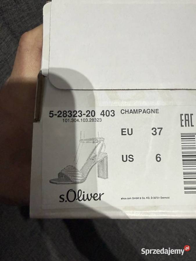 sOliver Sandały 37 Aleksandrów Łódzki sprzedam