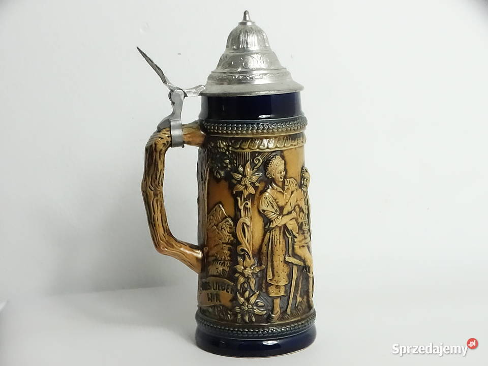 Oryginalny Kufel GERZ West Germany 24 Ceramika i Szklanki i kufle Biłgoraj