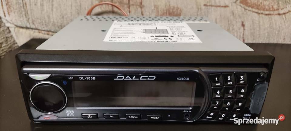 Radio 4x40W AUX USB SD MMC 2RCA Sub MP3 Gliwice