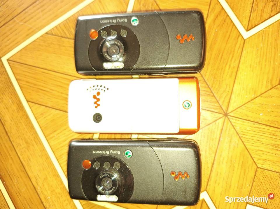 Sony Ericsson Walkman trzy sztuki dolnośląskie Legnica