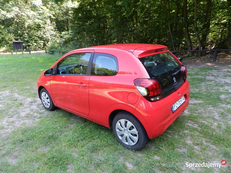 Peugeot 108 małe tanie serwisowane niezawodne Puszczykowo