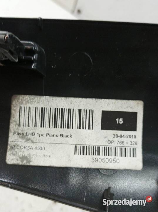 DEKOR LISTWA OZDOBNA DESKI KOMPLET PIANO BLACK