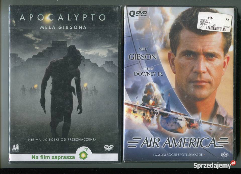 Apocalypto Air America 2 filmy DVD zachodniopomorskie Szczecin