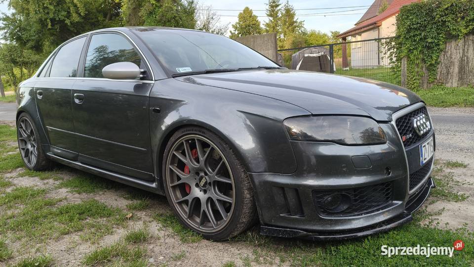 Audi rs4 b7 uszkodzony silnik AlcantaraBBS 427KM Szczecin