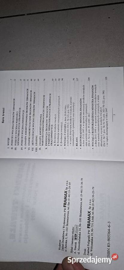 Środki trwałe 1997 Nisengolc Kolekcjonerska Łęczyca