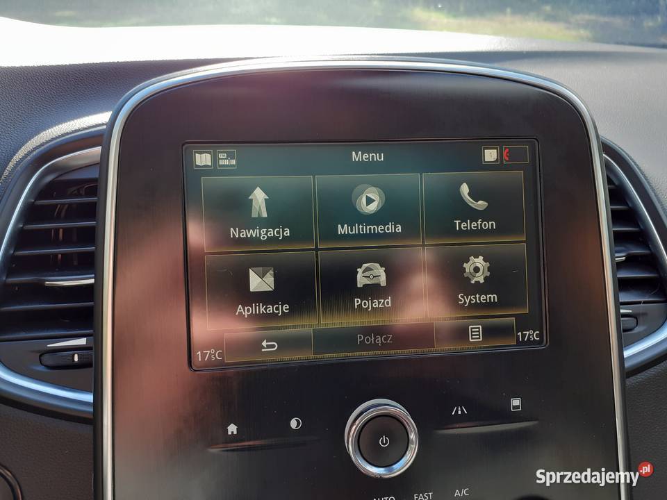 Renault Scenic ENERGY 15 dCi 110 EDC INTENS lakier metallic Scenic Grudziądz