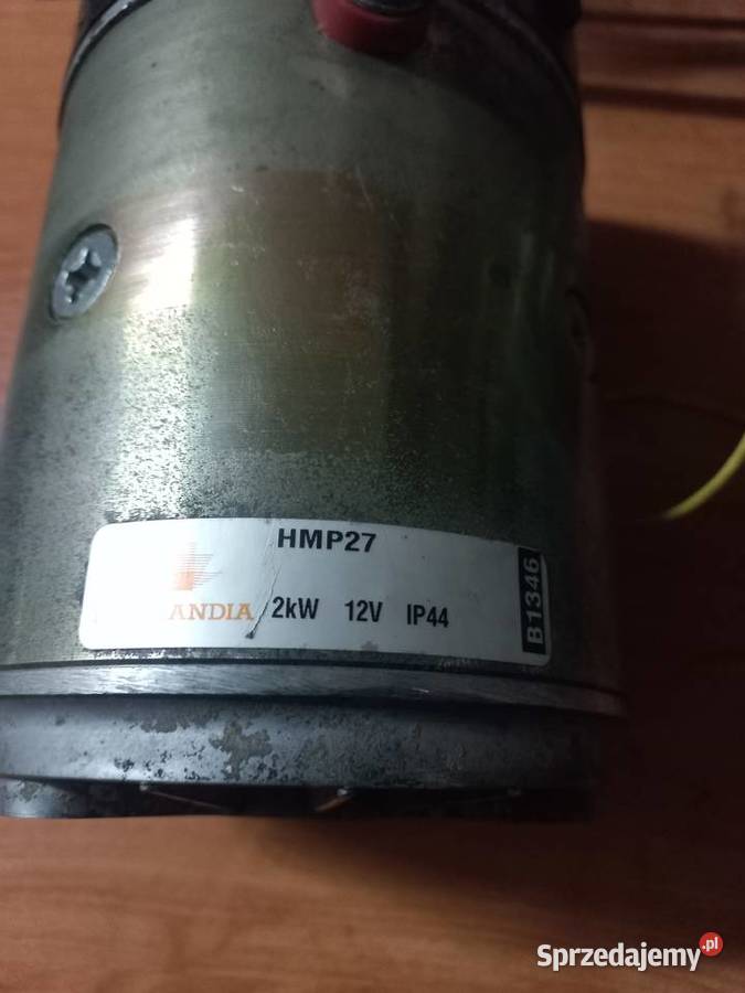 Silnik HMP27 12V 2kW winda załadowcza Dhollandia Przykona sprzedam