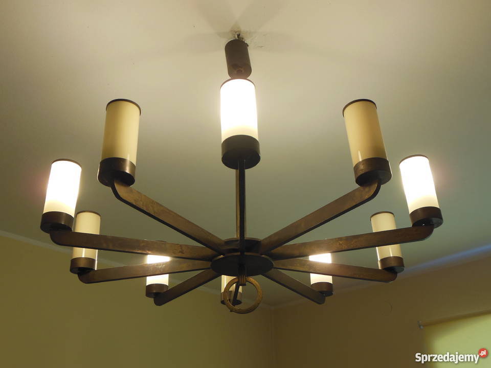 Żyrandol mosiężny Oświetlenie Wrocław