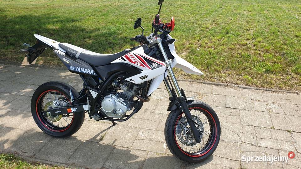 Yamaha WR125X Supermoto Super stan nowa czterosuwowy Poznań sprzedam