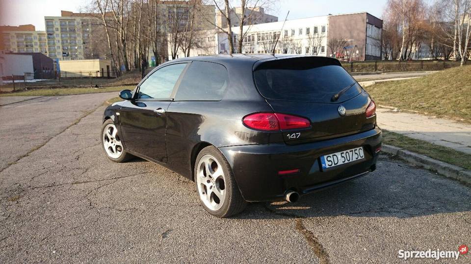 Alfa Romeo 147 3d 19 JTDM 150 6bieg 2007r 1900cm3 Dąbrowa Górnicza
