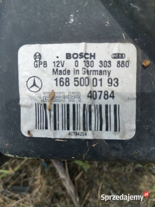 Chłodnica mercedes Klasa A 168 Czerwionka-Leszczyny