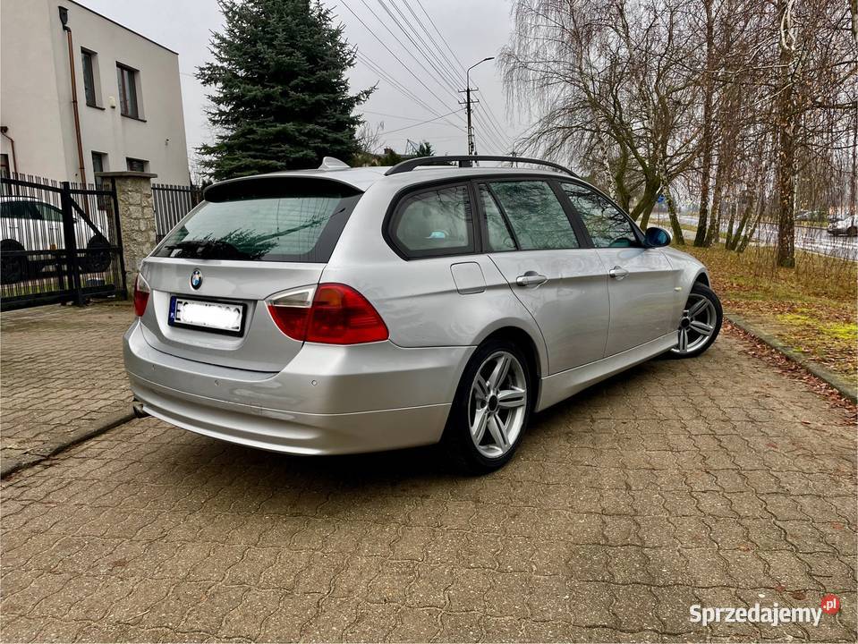 ŚliczneBMWE91Touring20D163KoniePanoramaNaviAlusy elektryczne lusterka łódzkie Zduńska Wola