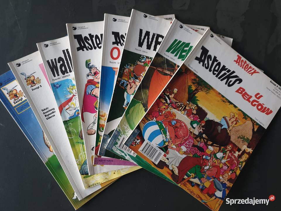 Asterix 8 komiksów pierwsze wydania