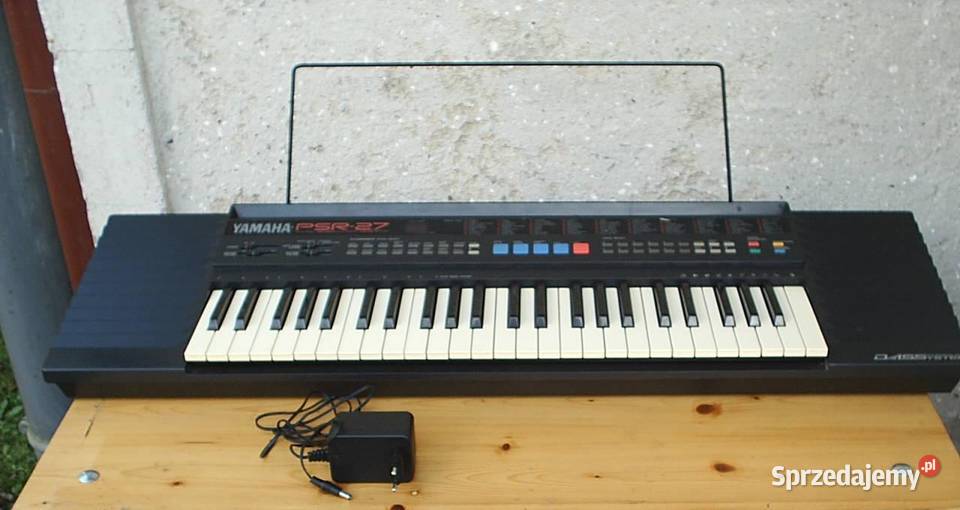 Keyboard Yamaha PSR-27 z osprzętem