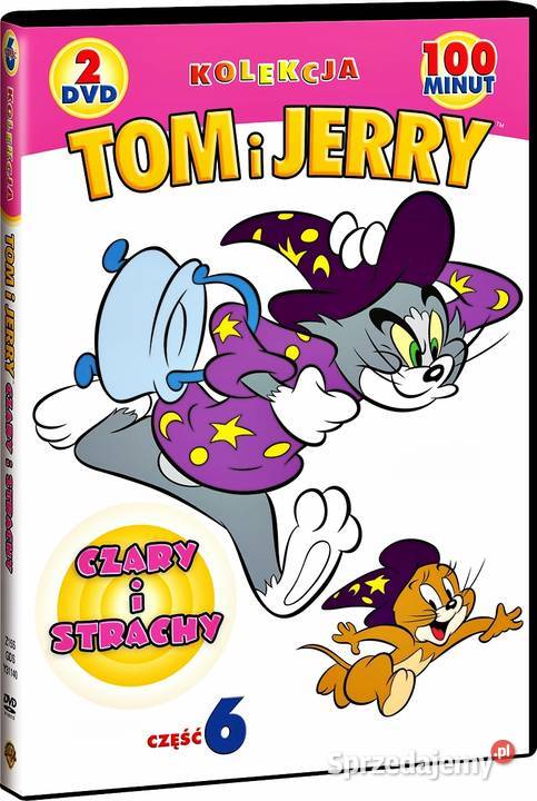 TOM I JERRY CZARY I STRACHY 2 DVD wielkopolskie Kalisz sprzedam