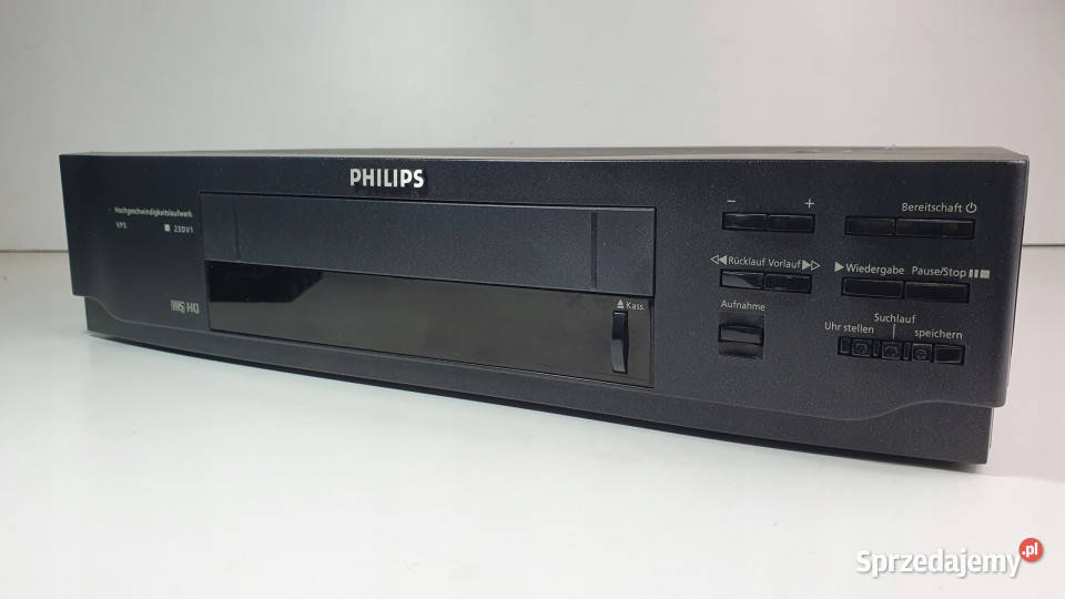Video magnetowid Philips V3 DV1 Pilot VHS wielkopolskie Międzychód