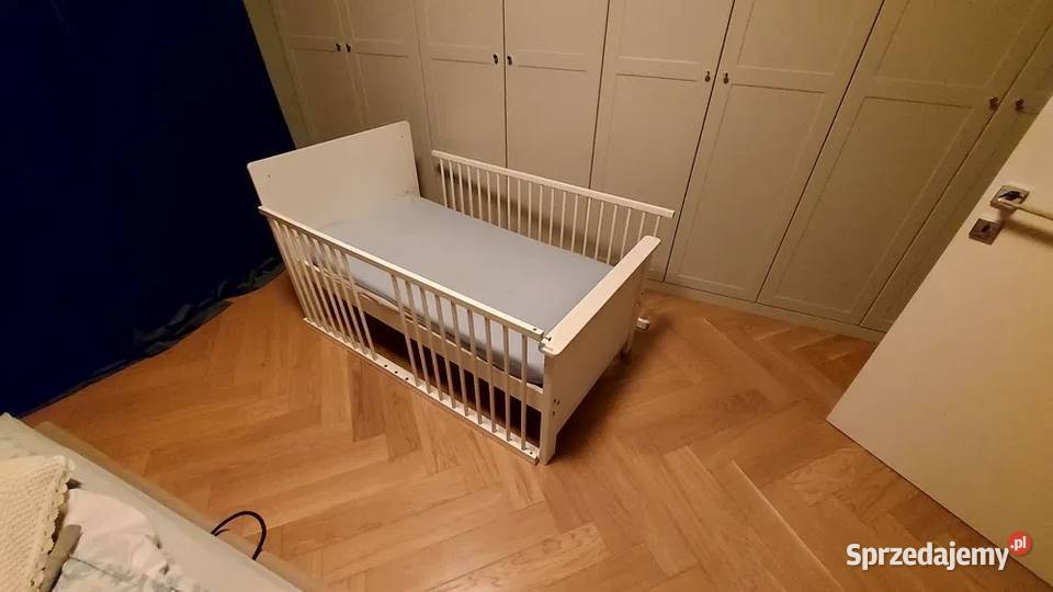 Łóżeczko z funkcja tapczanika150 x 75 75cm