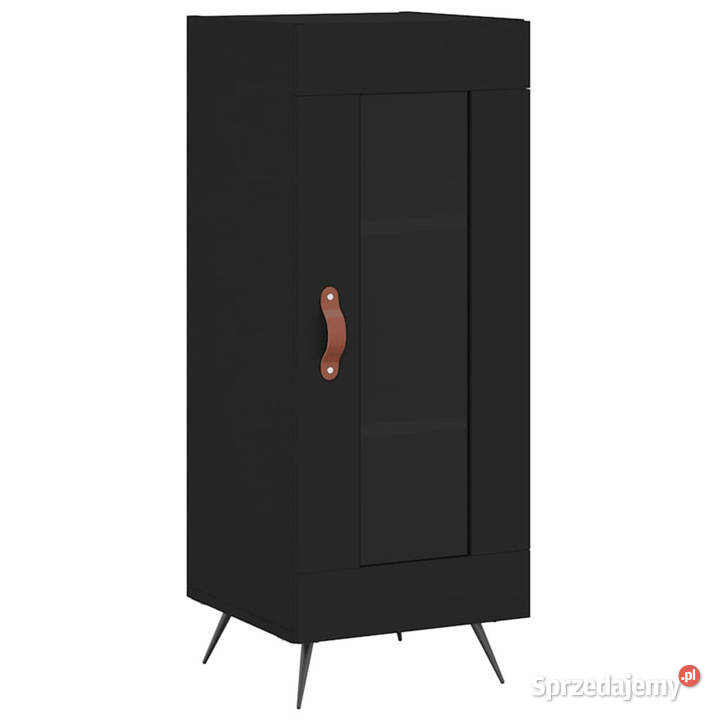 Szafka czarna 345x34x90 materiał drewnopochodny Warszawa