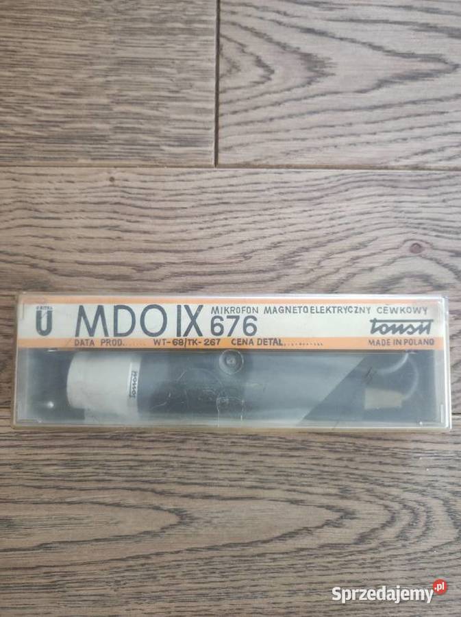 Mikrofon UNITRA Tonsil MDO9 z czasów PRL Warszawa