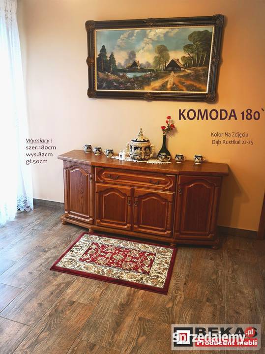 Nowa Stylowa Komoda Rustikalna 160 Bekas Klasyk Świnoujście