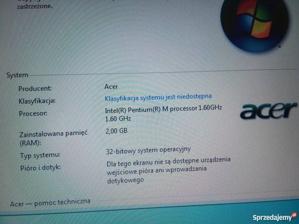 Laptop Toshiba satellite M30X124