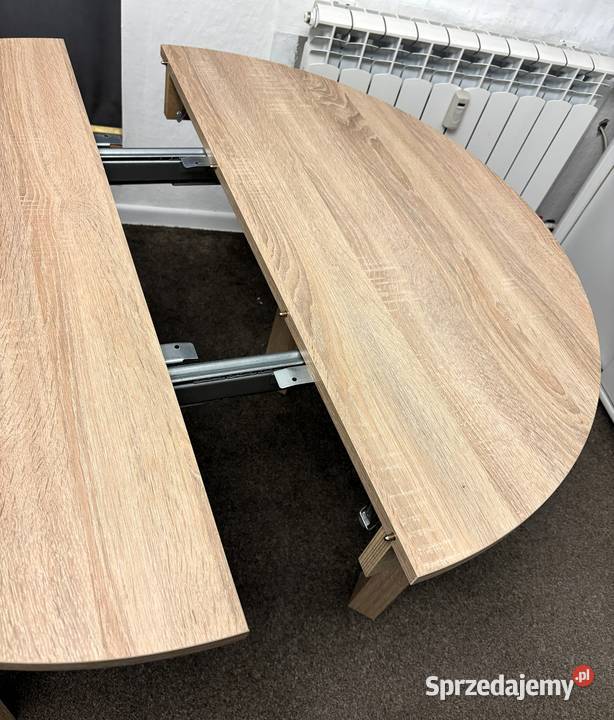 Okrągły rozkładany stół 4 krzesła Stoły Szczecin