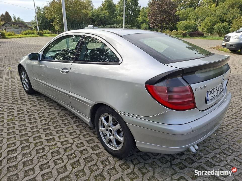 MERCEDES C SPORTCOUPE 22CDI 160 03r klima bez Wrocław