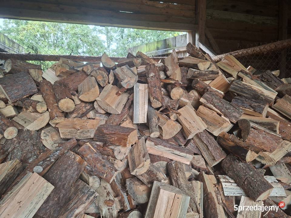 Sprzedam drewno opałowe pocięte porąben suche Gawrony