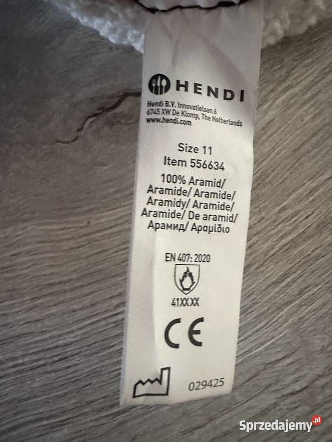 Rękawice żaroodporne HENDI