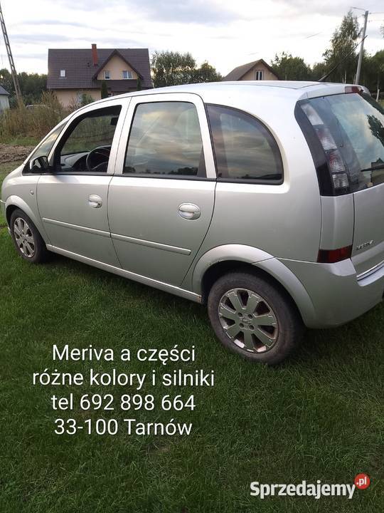 Meriva a wszystkie części Tarnów manualna