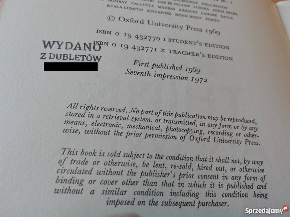 Read think answer teachers edition Gordon Green Rok wydania 1972 Gdańsk sprzedam