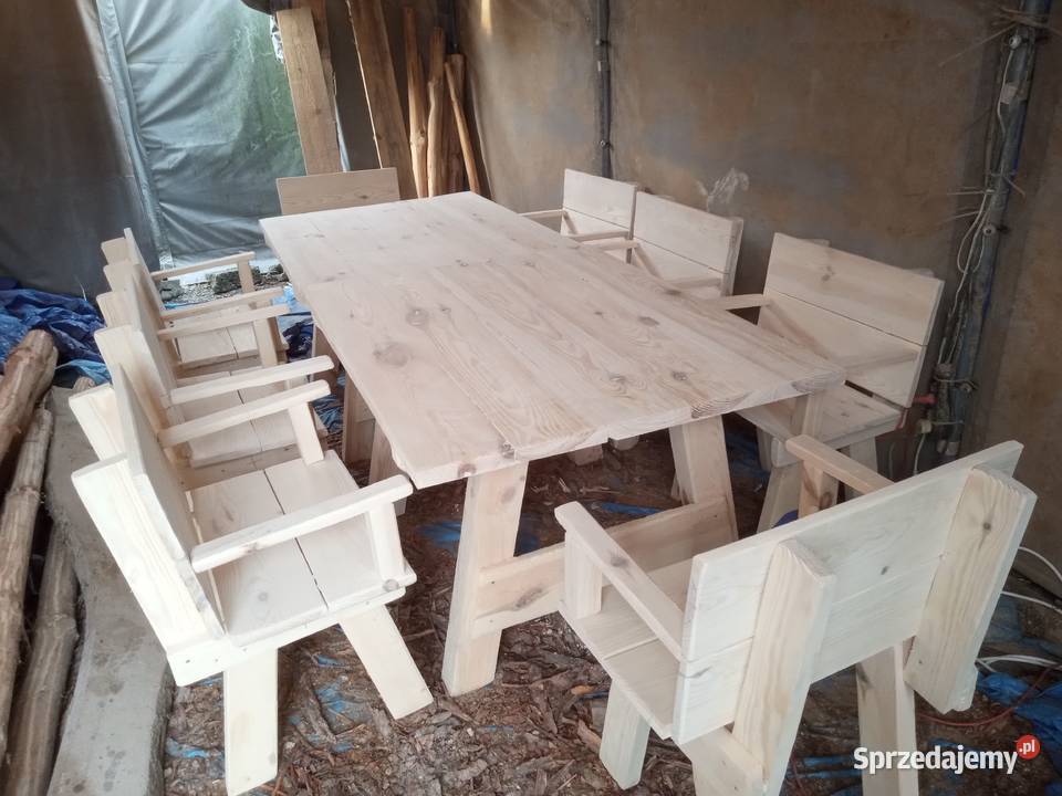 Meble ogrodowe Stoł z Ławkami 170X80 999zl Zawiercie sprzedam