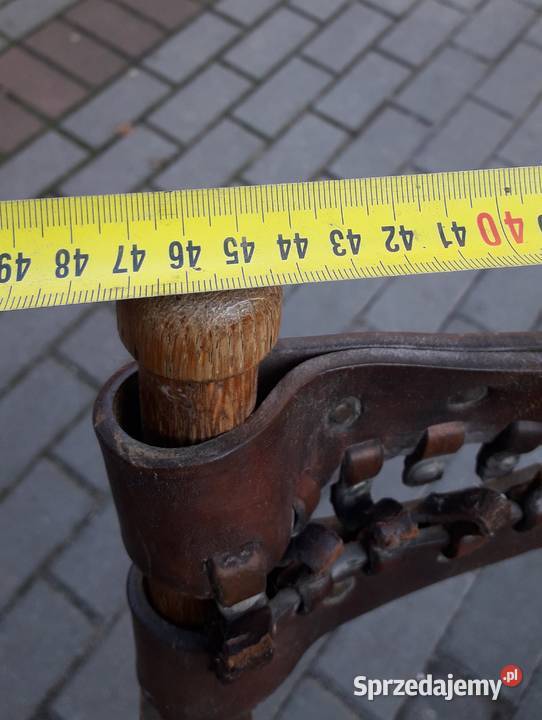 Krzesło reżysera składane fotel reżysera PRL Gdynia