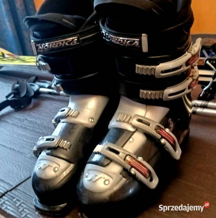 Narty Fischer 160 Buty Nordica zestaw Narty Borów