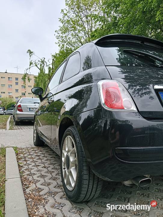 Fiat 500 12 benzyna klima 2008 nowe części Zamość sprzedam