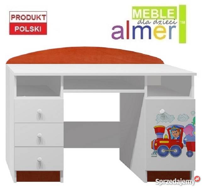 POCIĄG 5 B7 biurko dziecięce 120x50 w74 Suwałki