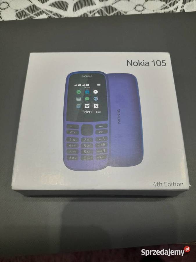 Telefon komórkowy Nokia 105 2019 Czarny