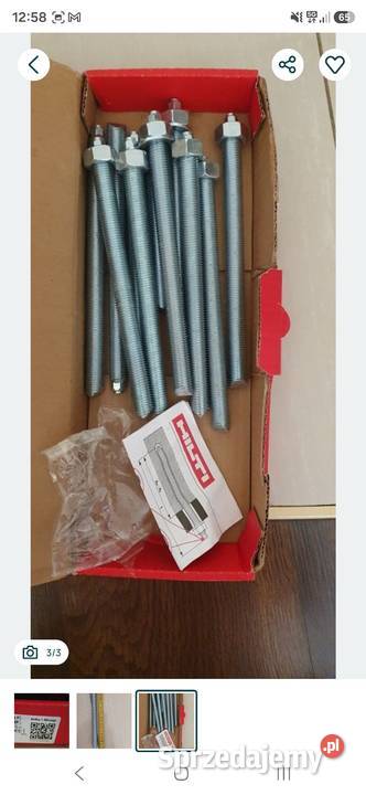 Hilti Pręt gwintowany HASU 58 M16x220
Pręt kotwy Radom